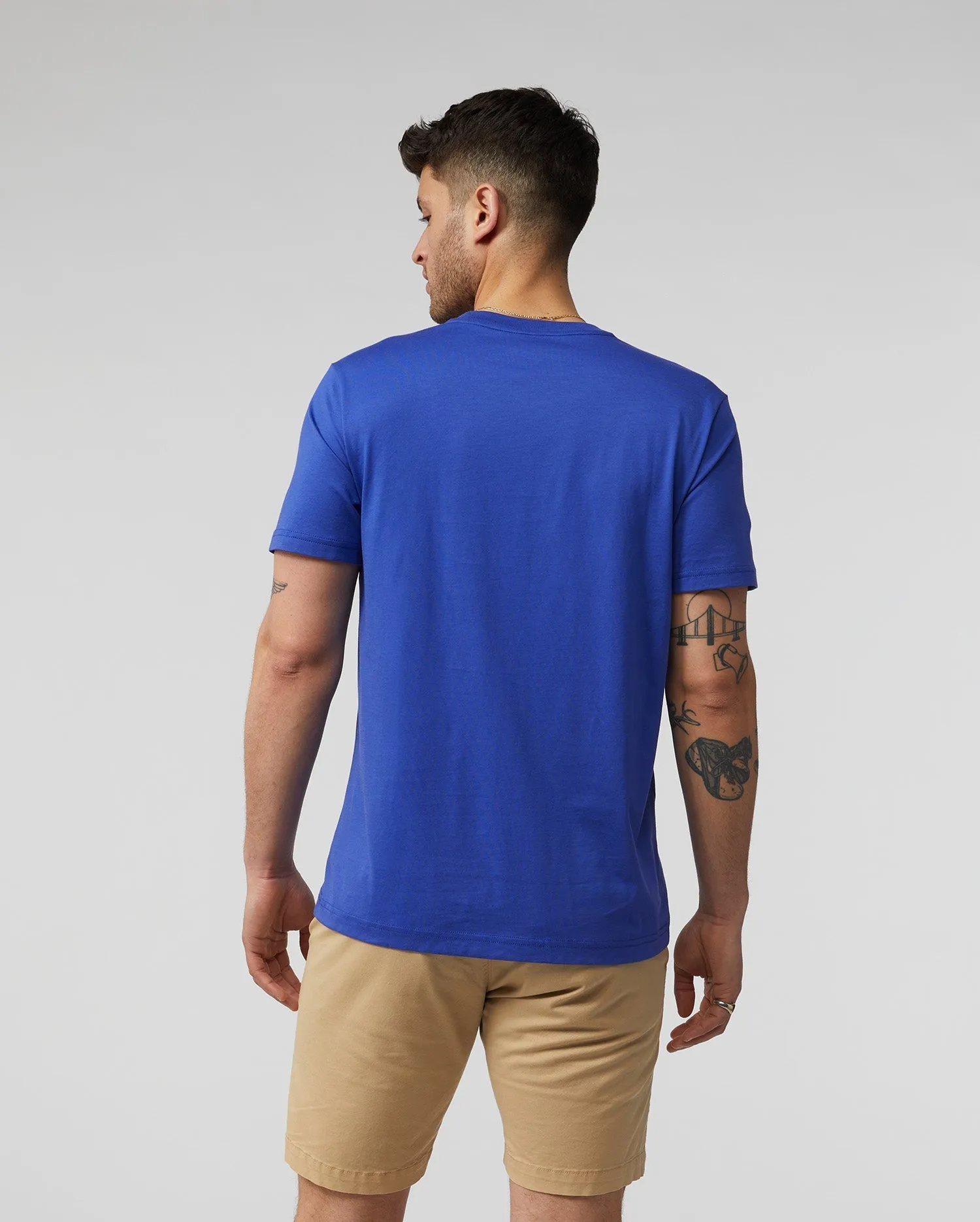 MENS CLASSIC CREW NECK TEE - B6U014T1PC