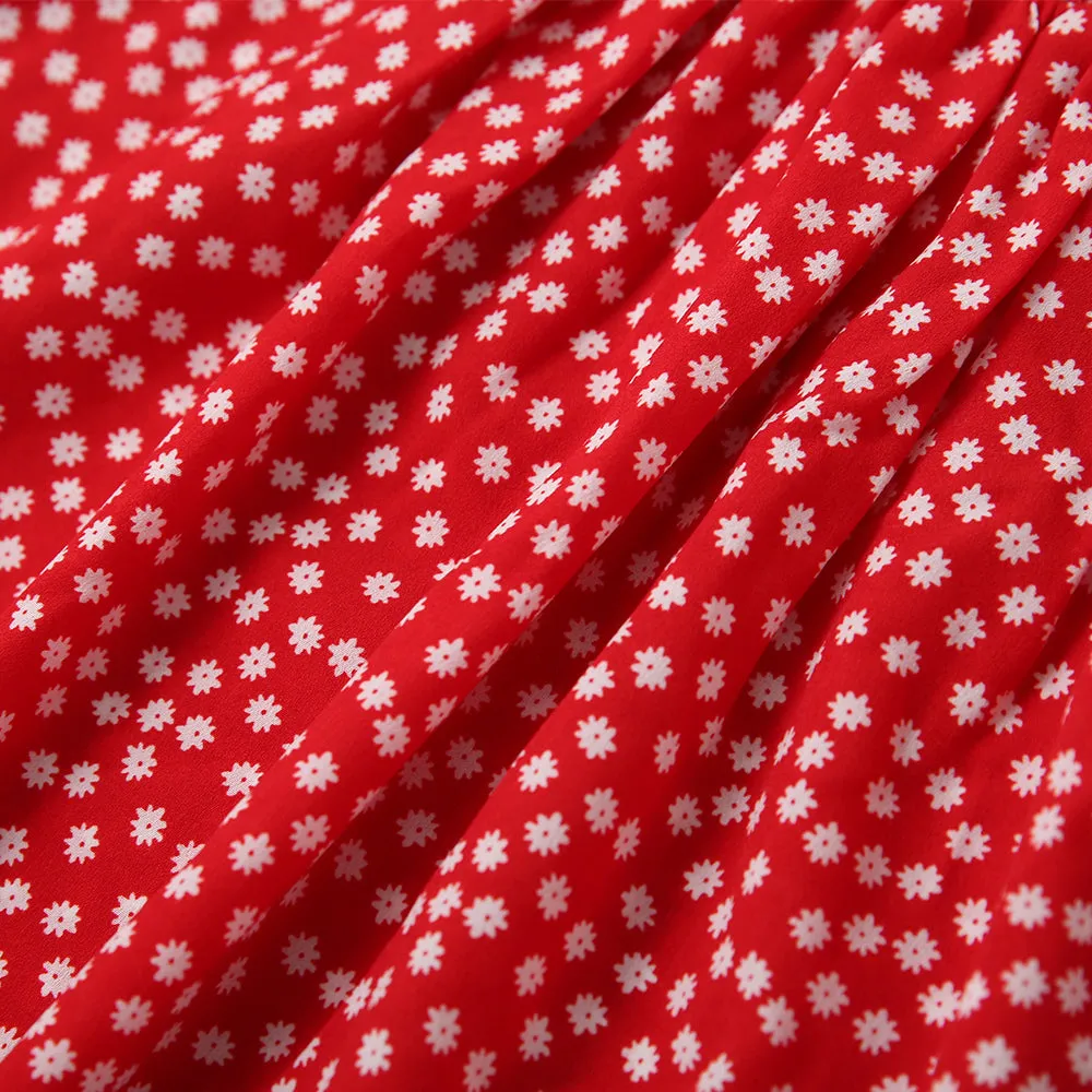 Mom & Me Swiss Dot Chiffon Dress