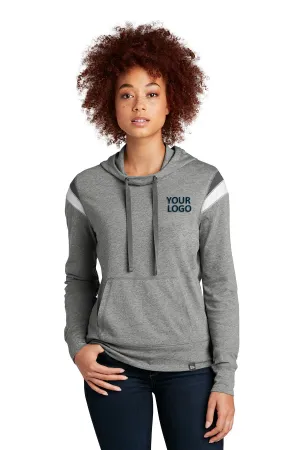 New Era Ladies Heritage Custom Hoodies, Shadow Grey Heather