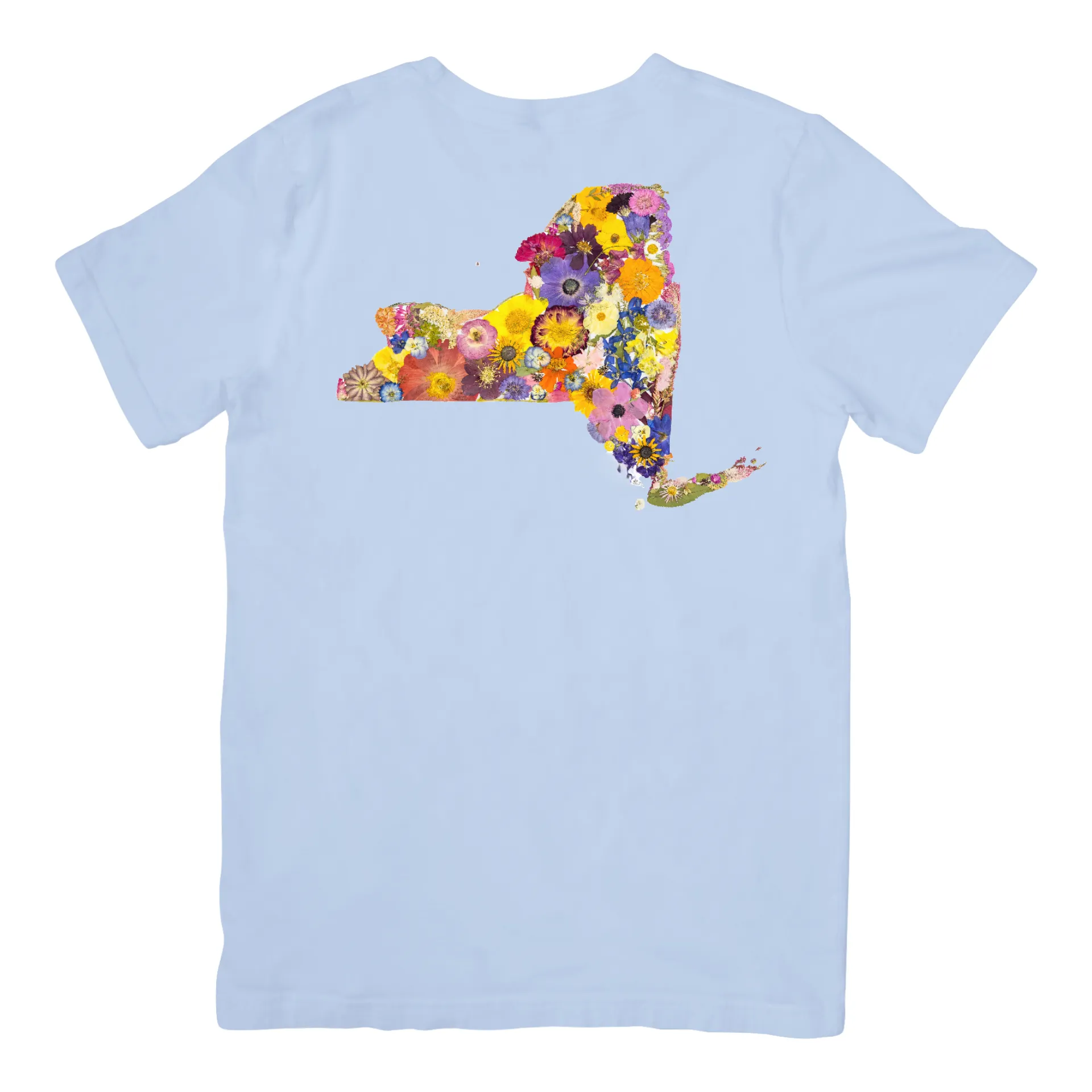 New York Themed Comfort Colors Tshirt - "Where I Bloom" Collection