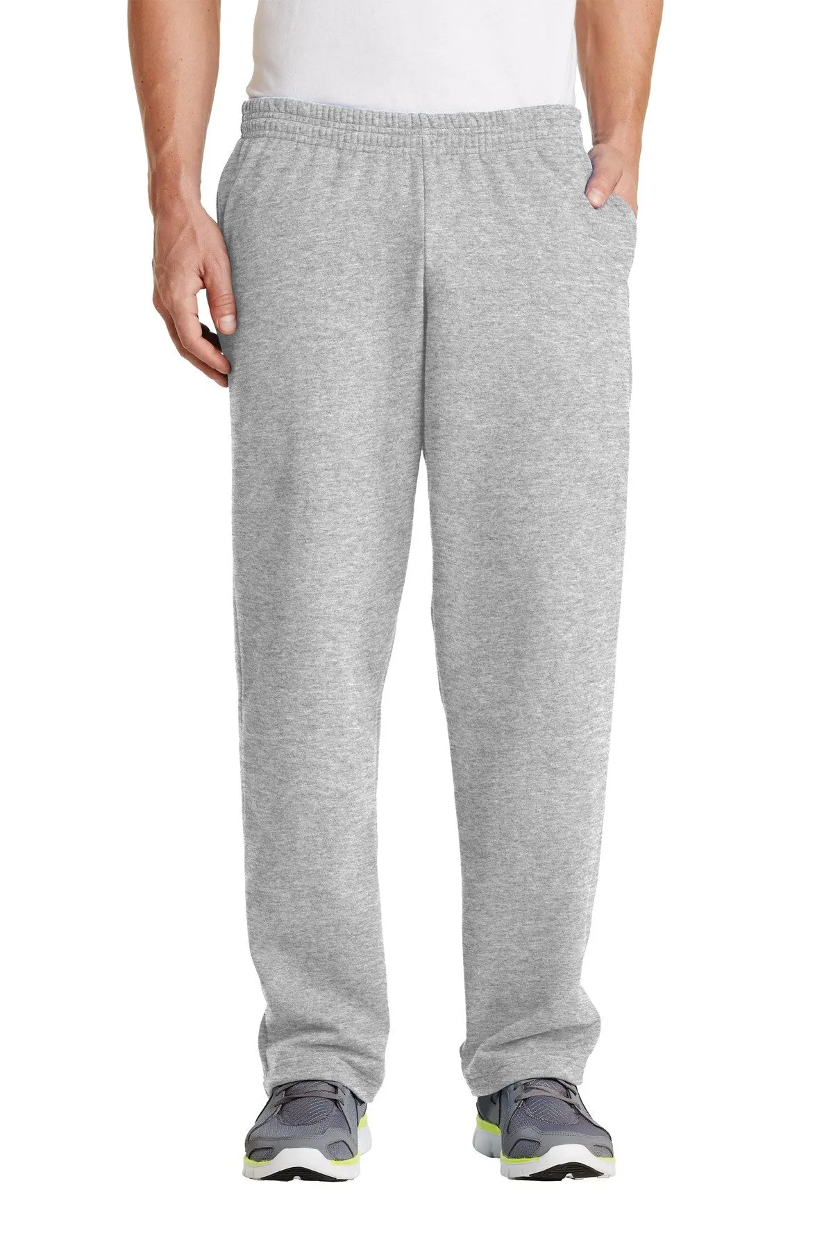 Port & Company Classic Open Bottom Sweatpant With Pockets