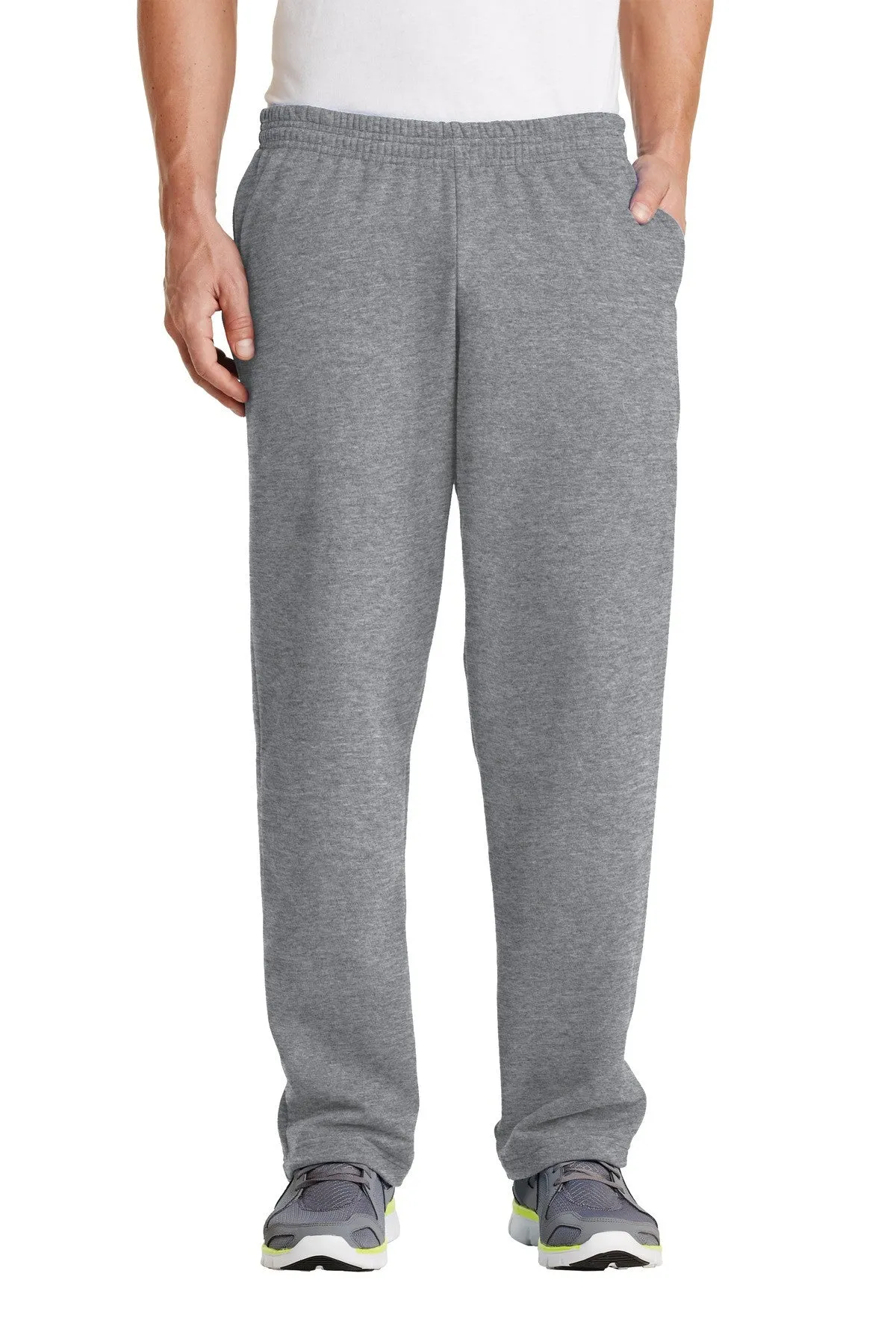 Port & Company Classic Open Bottom Sweatpant With Pockets