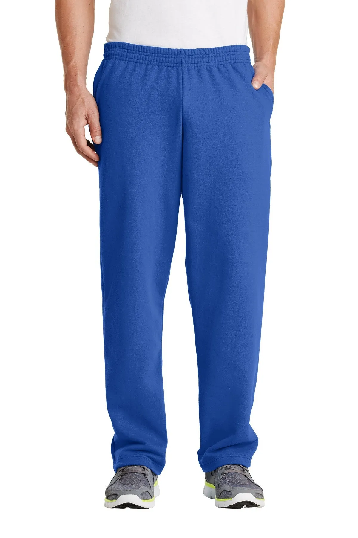 Port & Company Classic Open Bottom Sweatpant With Pockets