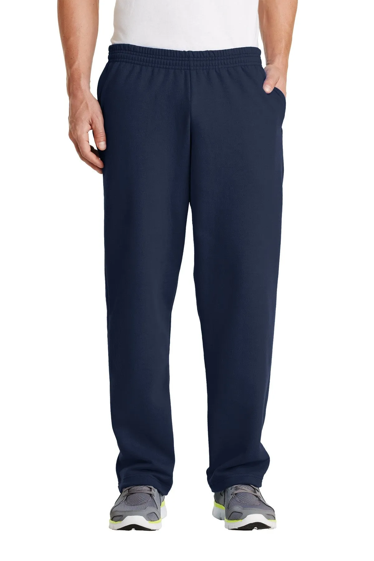 Port & Company Classic Open Bottom Sweatpant With Pockets