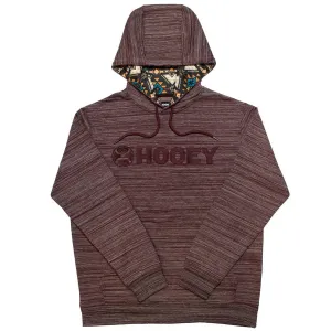 "LOCK-UP" BURGUNDY HOOEY HOODY