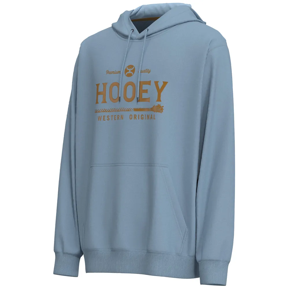 "Premium" Hoody Blue w/Grey