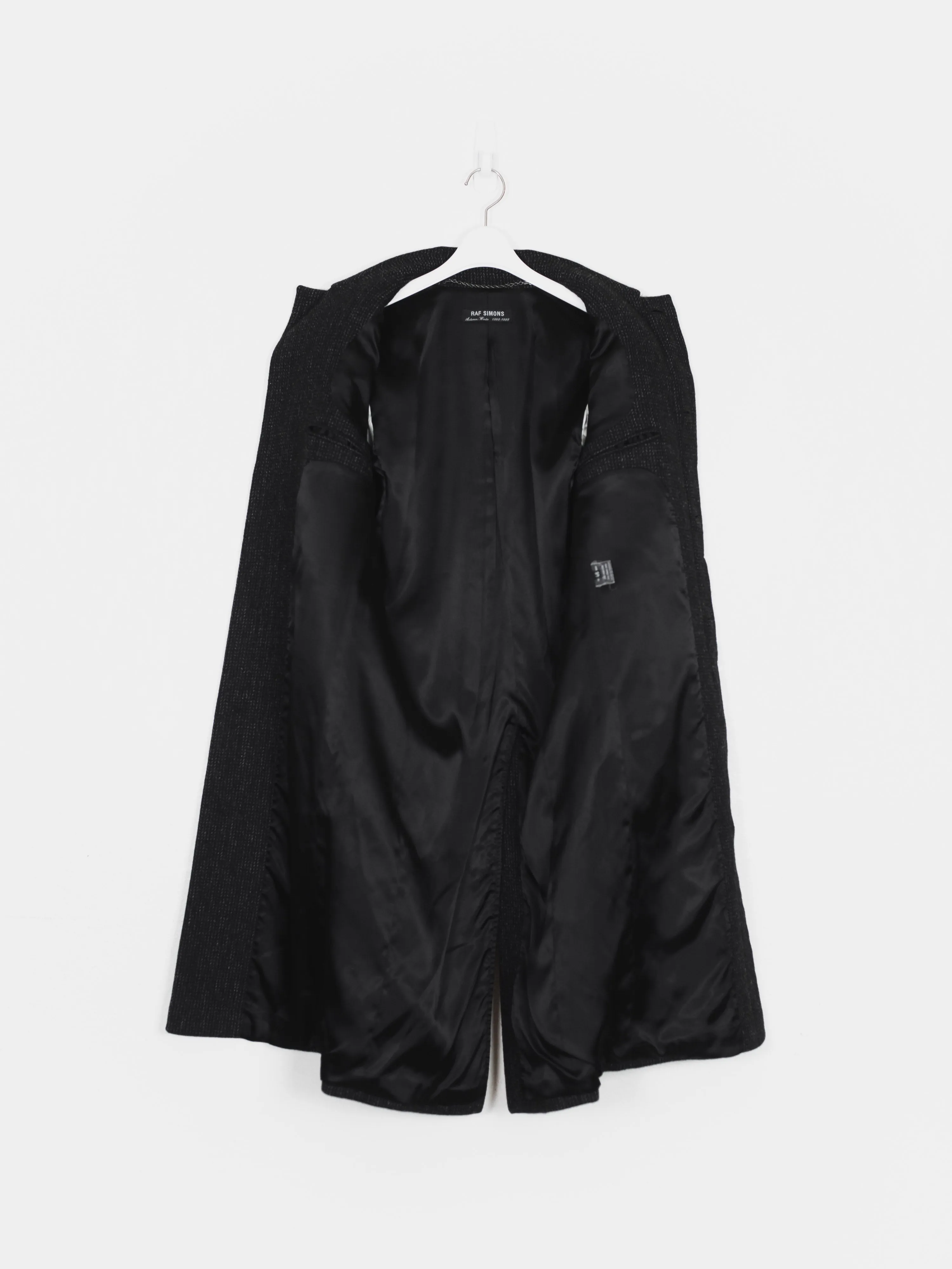 Raf Simons AW98 Wool Mac Coat