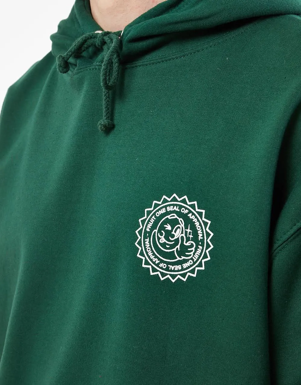 Route One Fruit One Pullover Hoodie - Bottle Green