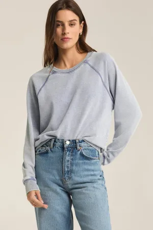 Saldana Knit Denim Top