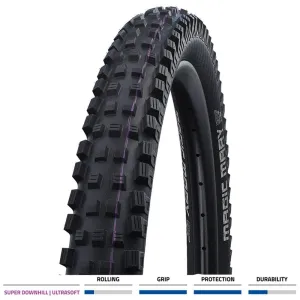 Schwalbe Magic Mary Super Downhill U-Soft  26x2.60 Fold TLE