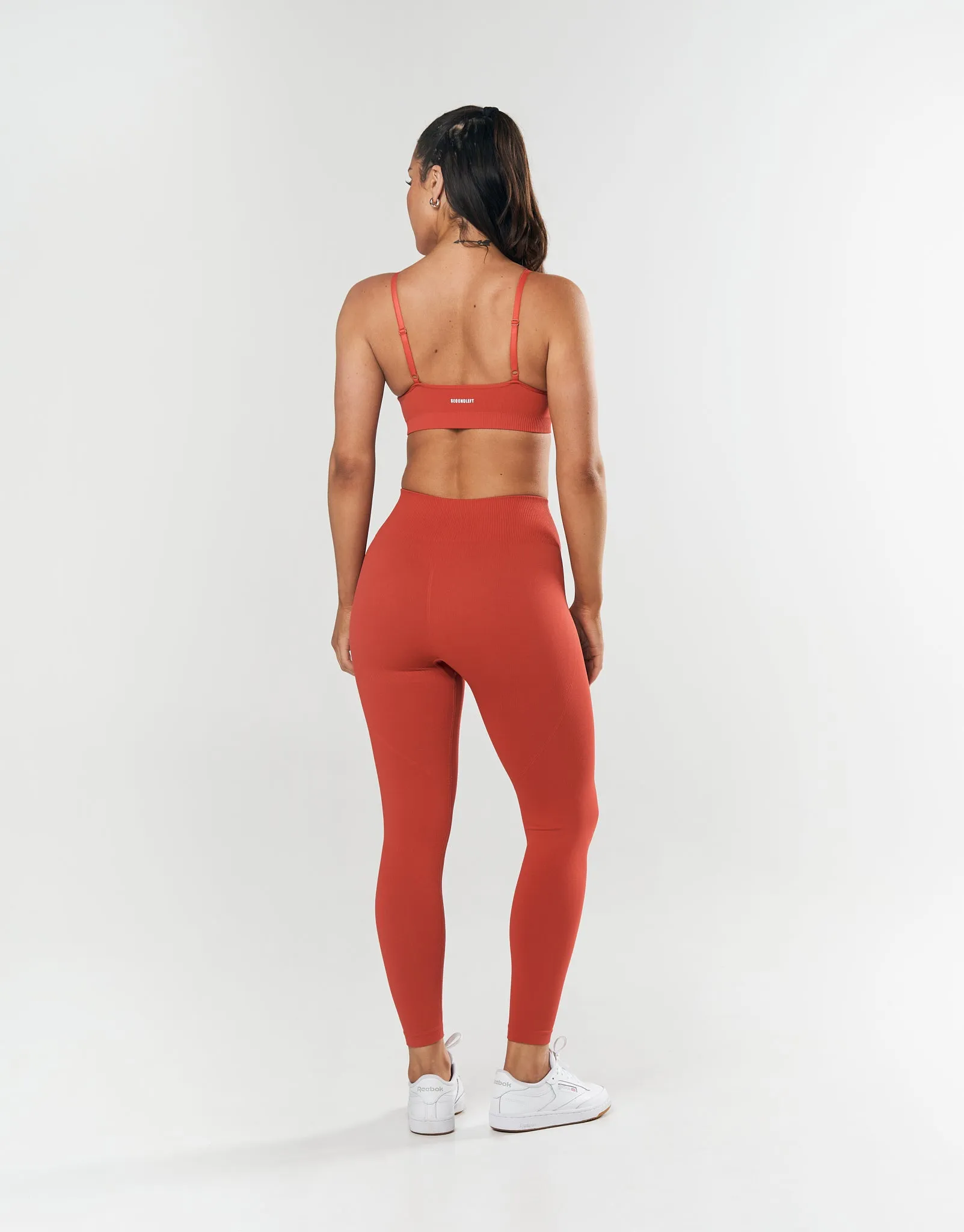 Seamless Base Bralette - Red