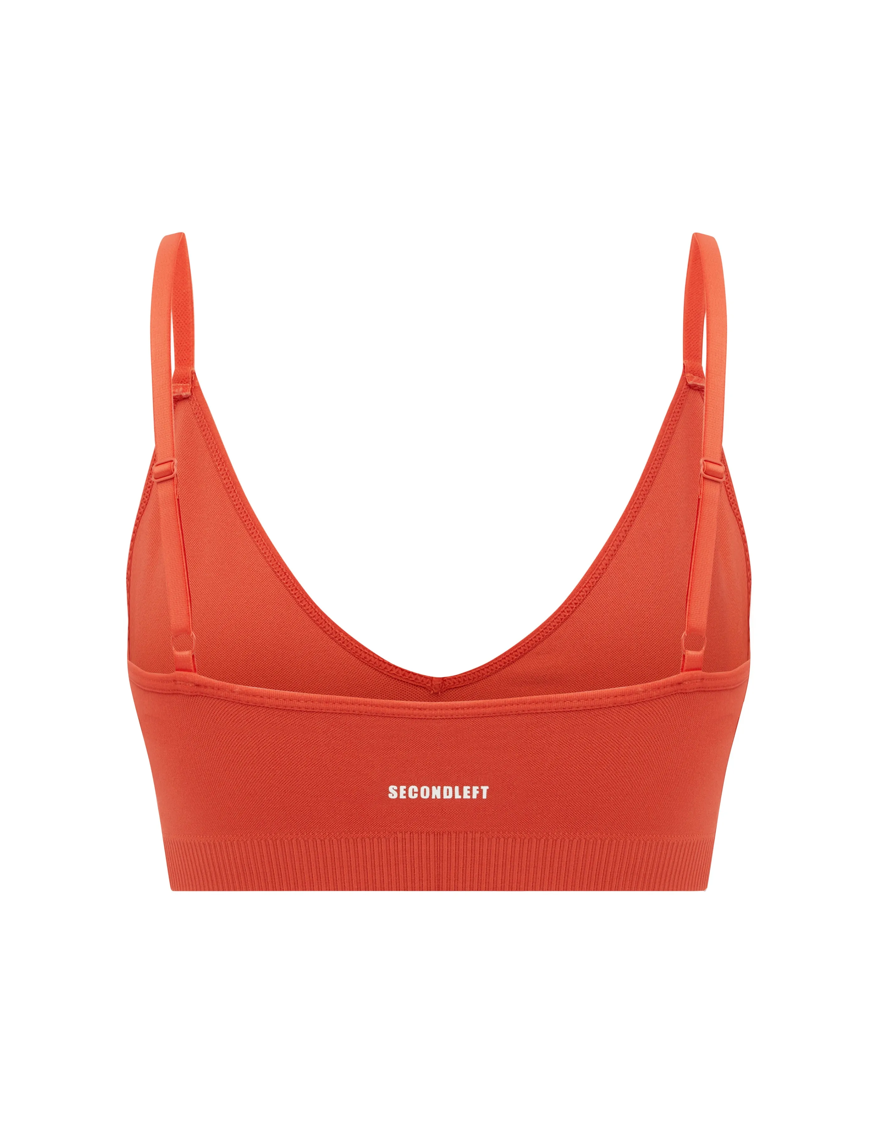 Seamless Base Bralette - Red