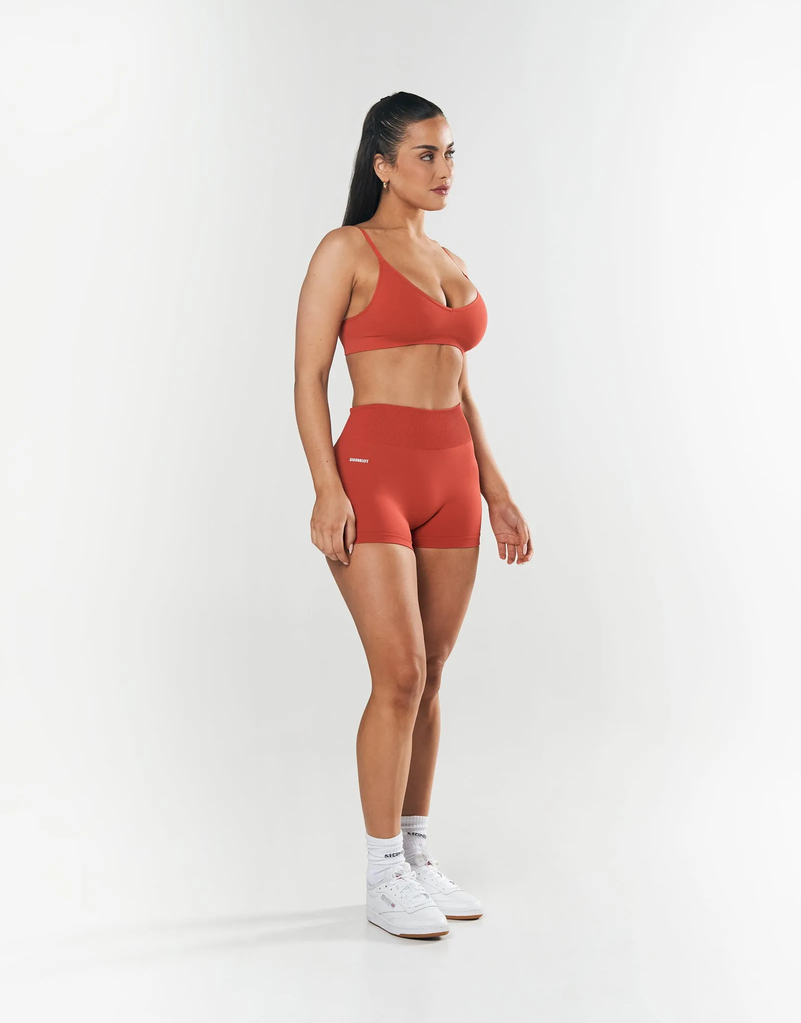 Seamless Base Bralette - Red