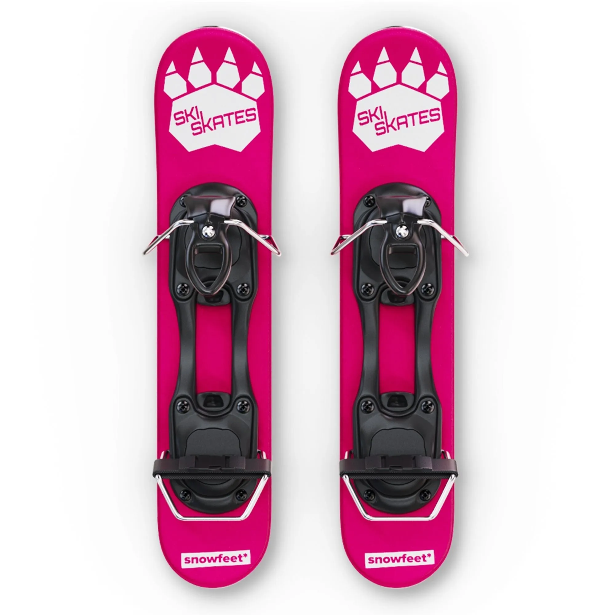 Skiskates by Snowfeet* | 44 CM | Skiblades Snowblades | Snowboard Boots Model