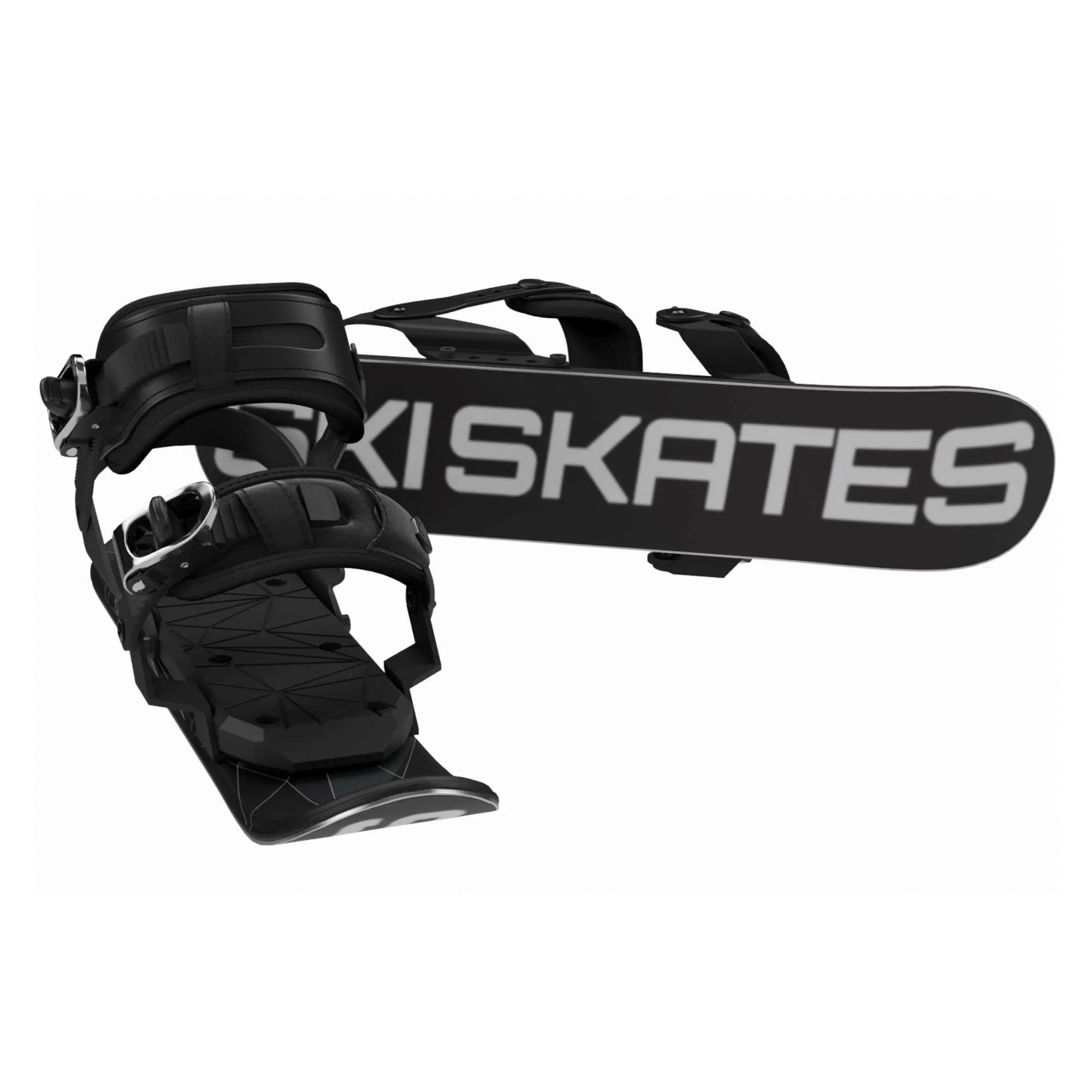 Skiskates by Snowfeet* | 44 CM | Skiblades Snowblades | Snowboard Boots Model