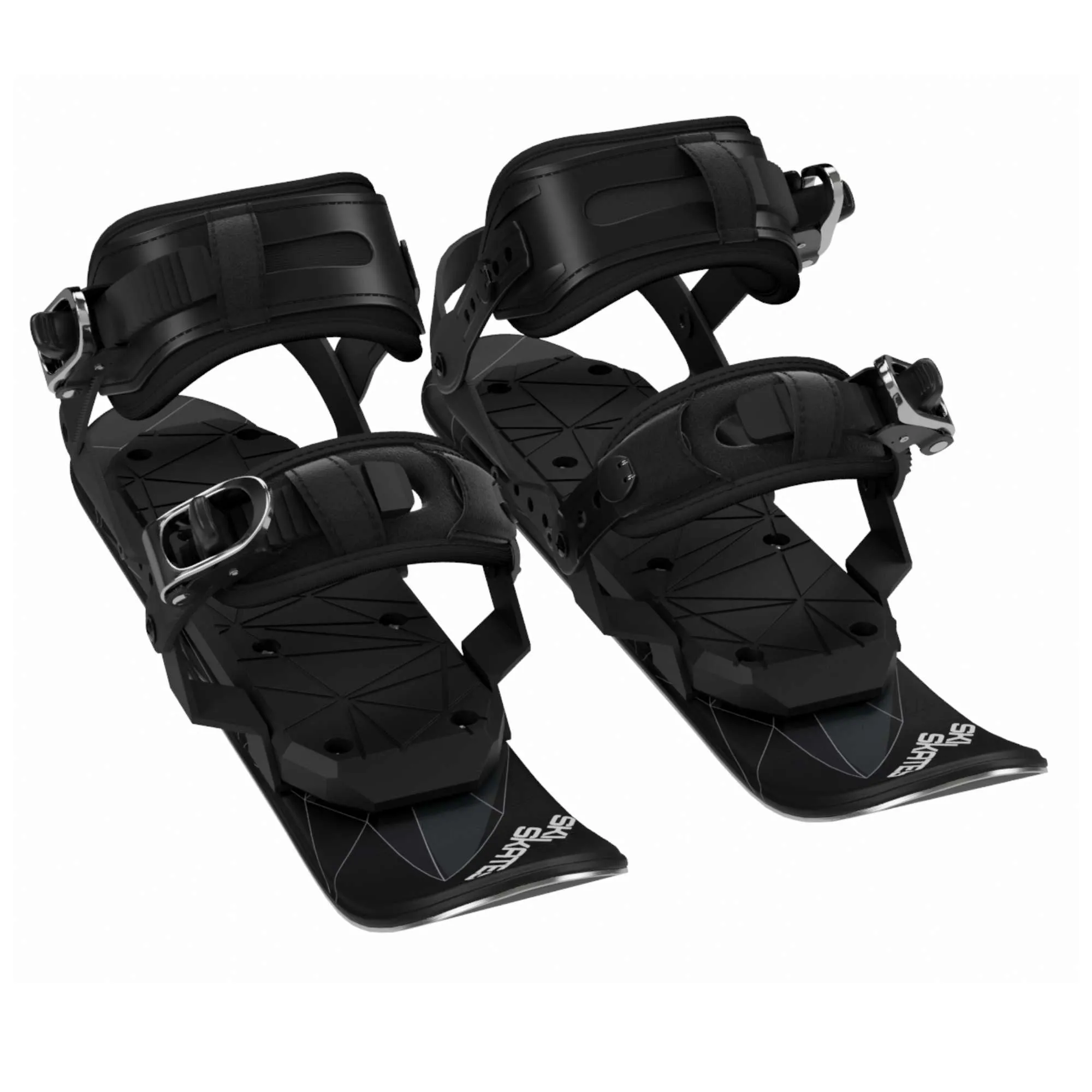 Skiskates by Snowfeet* | 44 CM | Skiblades Snowblades | Snowboard Boots Model