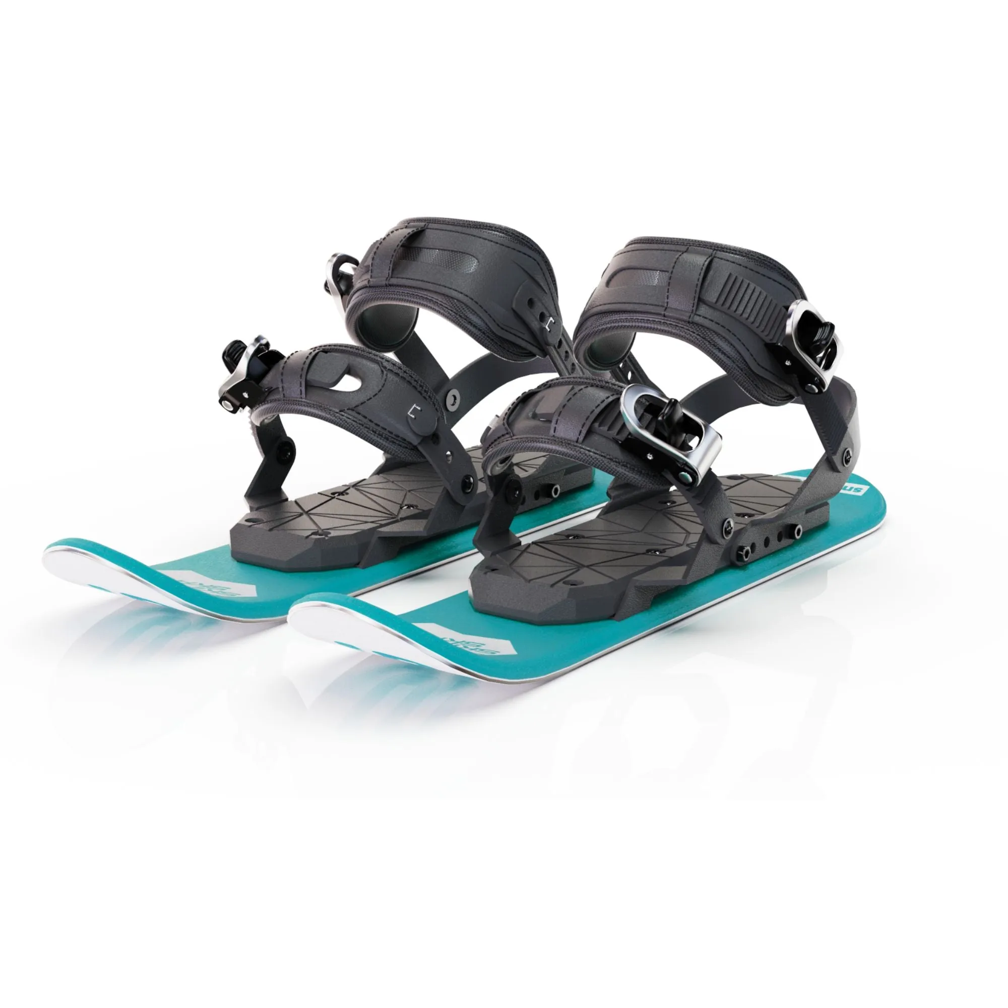 Skiskates by Snowfeet* | 44 CM | Skiblades Snowblades | Snowboard Boots Model