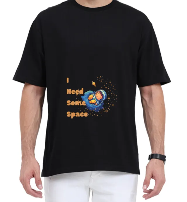 Space - Oversized Pregnancy T-shirt