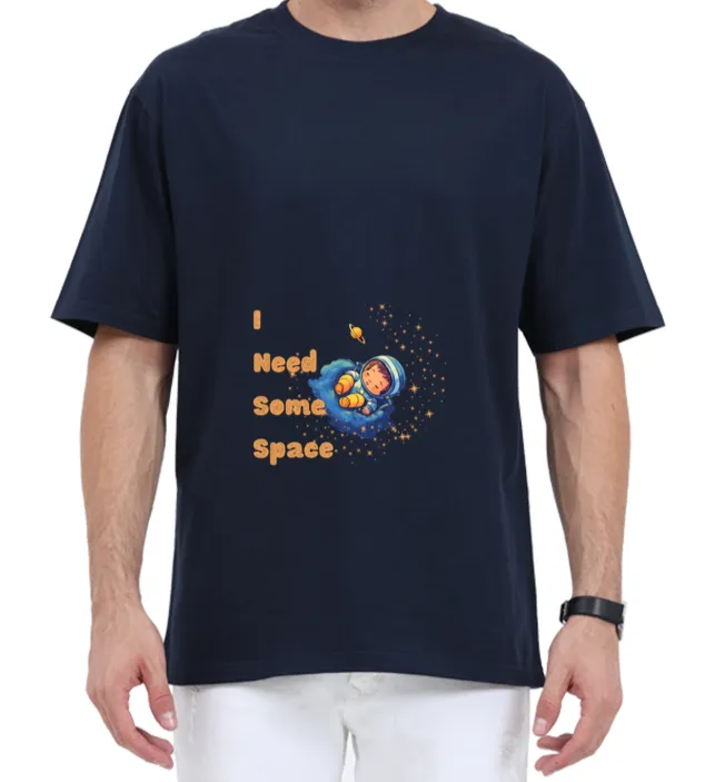 Space - Oversized Pregnancy T-shirt