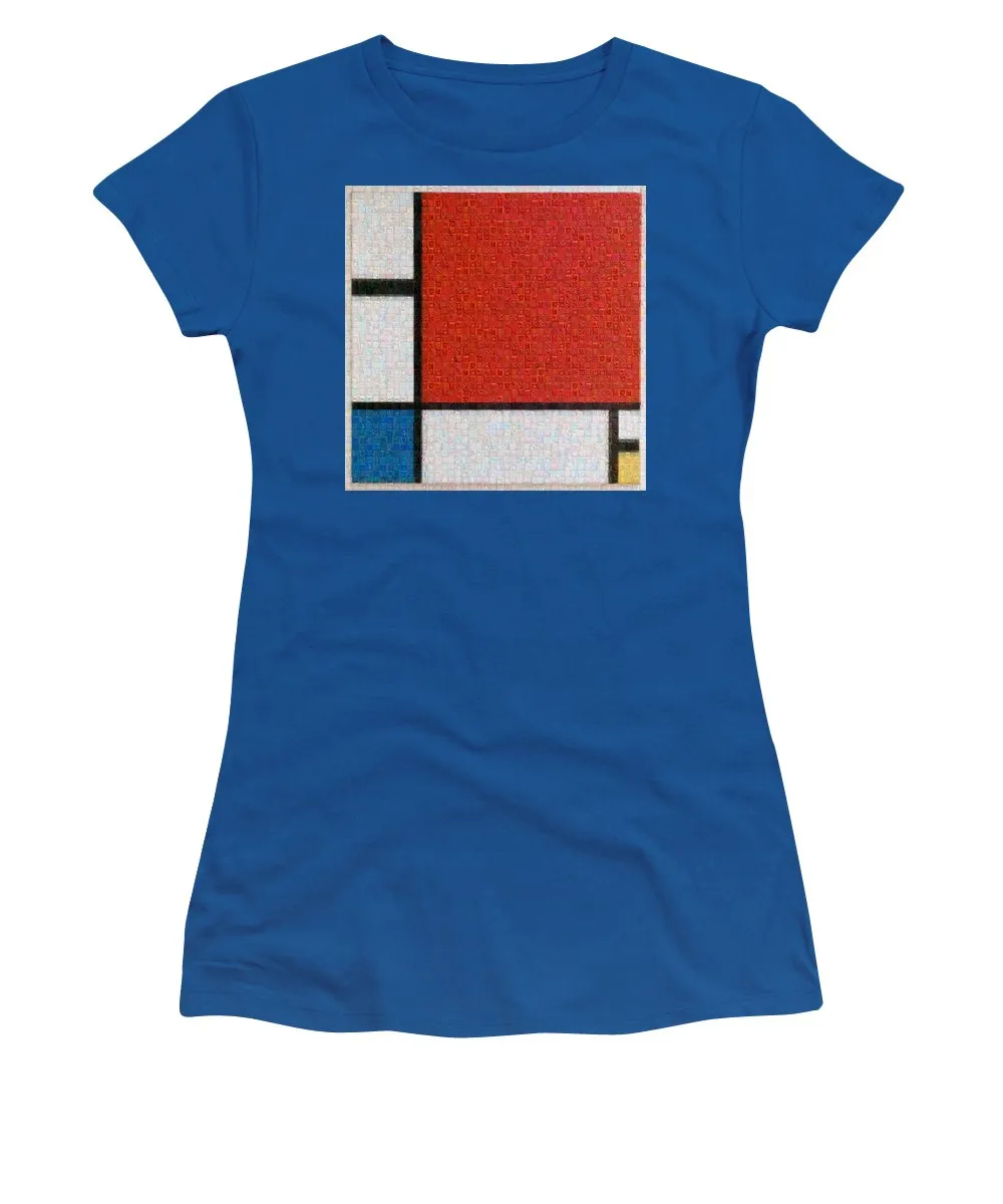 Tribute to Mondrian - Women's T-Shirt