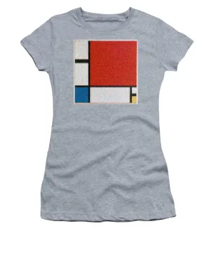 Tribute to Mondrian - Women's T-Shirt