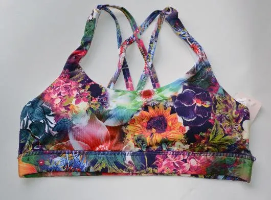 Vibrant Floral Yoga Set