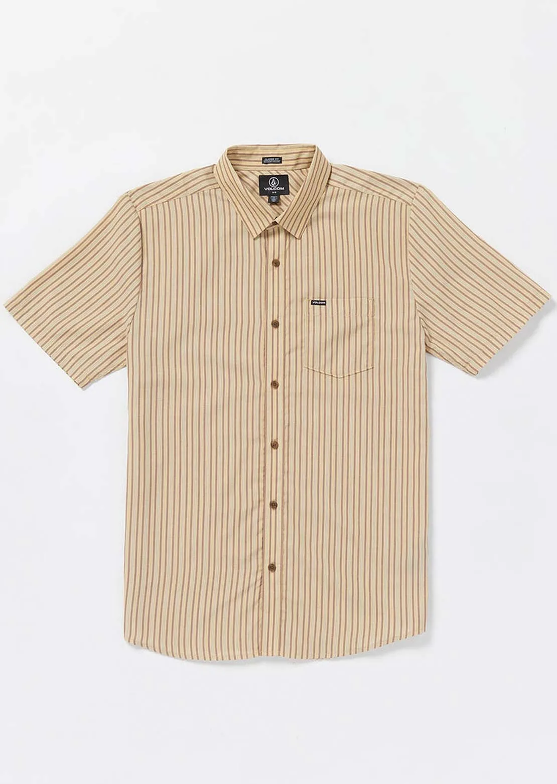 Volcom Men's Barstone Woven Button Up Shirts