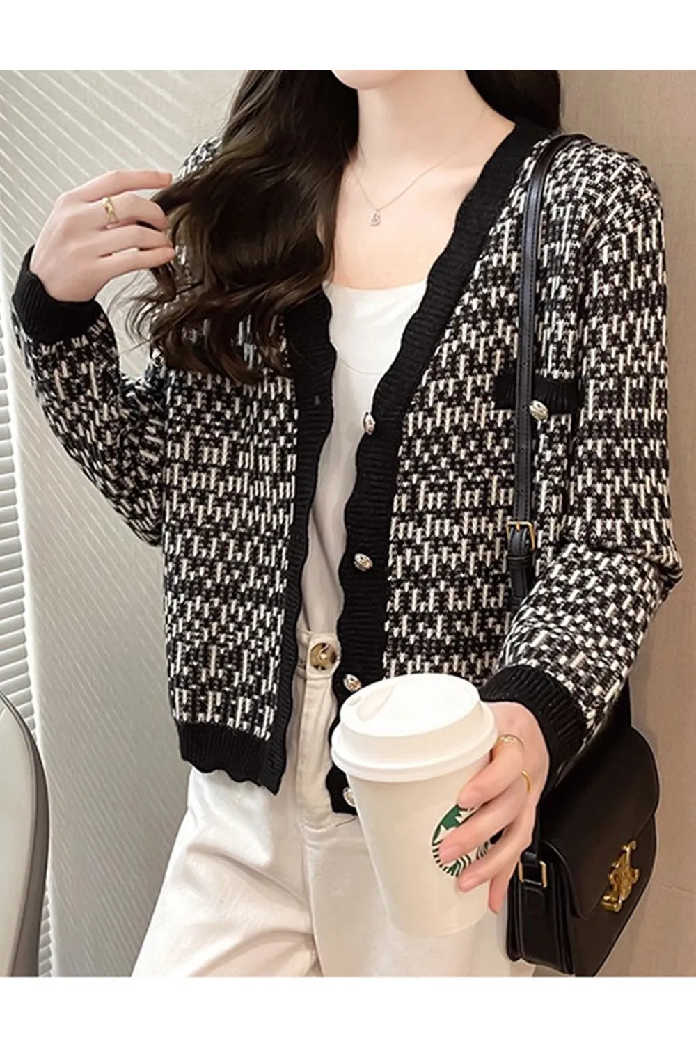 Women Solid Color Long Sleeve Gorgeous Cardigan - WC25190