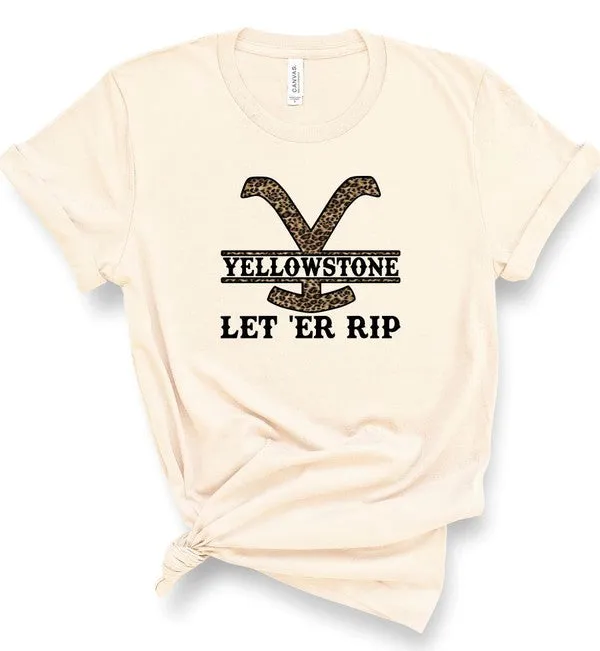 Yellowstone Let Er Rip Tee *Online Only*